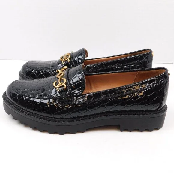 Circus NY by Sam Edelman Deana Croc Embossed loafers (4925) - Picture 2 of 11